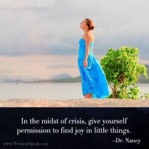 Despite trauma, find joy in little things