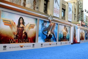 Wonder Woman Film in Los Angeles