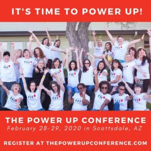 The Power Up Conference Cover